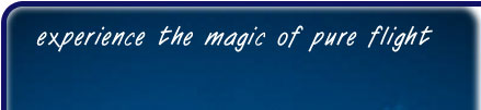 experience the magic of pure flight