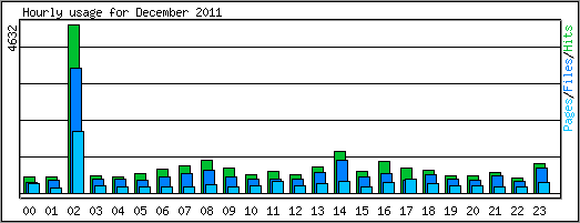 Hourly usage