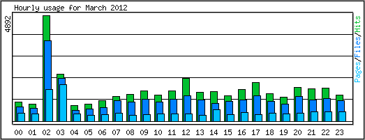Hourly usage