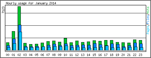 Hourly usage