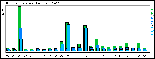 Hourly usage
