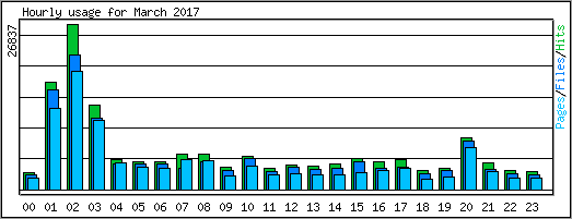 Hourly usage