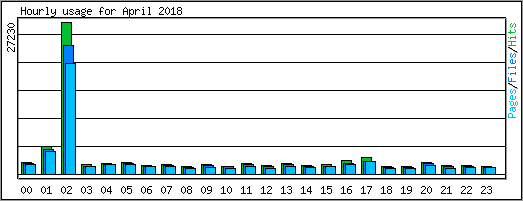 Hourly usage